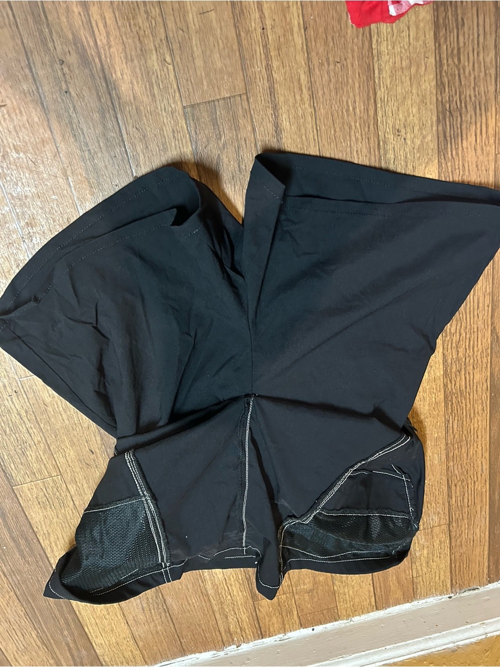 Athleta Black Skort with White Contrast Stitching - Picture 7 of 9